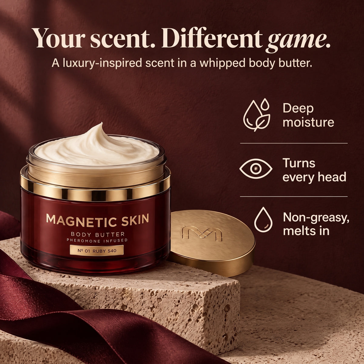 Magnetic Skin whipped body butter benefits
